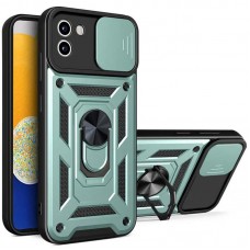 Чохол Ummi Camshield Serge Ring для Samsung Galaxy A03  Зелений - 00000080746_2