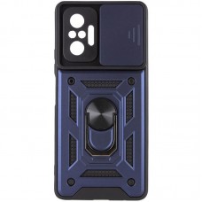 Чохол Ummi Camshield Serge Ring для Xiaomi Redmi Note 10 Pro / 10 Pro Max  Синій - 00000080729_6