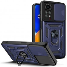 Чохол Ummi Camshield Serge Ring для Xiaomi Redmi Note 11 (Global) / Note 11S  Синій - 00000080730_6