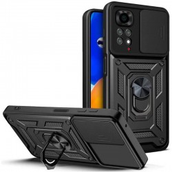 Чохол Ummi Camshield Serge Ring для Xiaomi Redmi Note 11 (Global) / Note 11S  Чорний - 00000080730_7