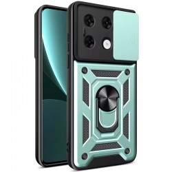 Чохол Ummi Camshield Serge Ring для Xiaomi Redmi Note 13 Pro 4G / 14s / Poco M6 Pro 4G  Зелений - 00000080810_2