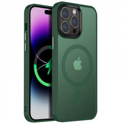 Чохол Ummi Colorful with MagSafe для Apple iPhone 13 Pro (6.1")  Зелений / Dark Green - 00000082690_2