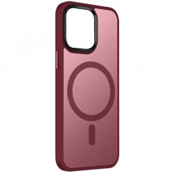 Чохол Ummi Colorful with MagSafe для Apple iPhone 15 Pro (6.1")  Бордовий / Wine Red - 00000082697_9