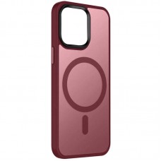 Чохол Ummi Colorful with MagSafe для Apple iPhone 15 Pro Max (6.7")  Бордовий / Wine Red - 00000082698_10