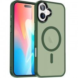 Чохол Ummi Colorful with MagSafe для Apple iPhone 17 (6.3")  Зелений / Dark Green - 00000082683_1