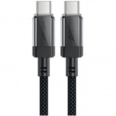 Дата кабель Acefast C12-03 Type-C to Type-C 60W (1.2m)  Black - 00000088092_1