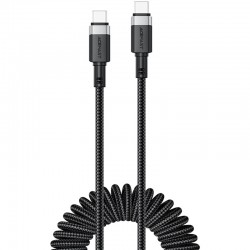 Дата кабель Acefast C14-03 Type-C to Type-C 60W (1.2m)  Black - 00000086093_1