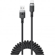 Дата кабель Acefast C14-04 USB to Type-C 3A (1.2m)  Black - 00000086094_1