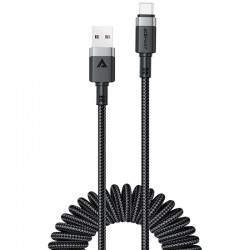 Дата кабель Acefast C14-04 USB to Type-C 3A (1.2m)  Black - 00000086094_1