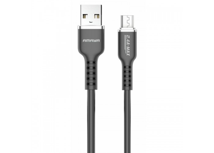 Дата кабель Amaya M30 USB to MicroUSB 2.4A (1m)