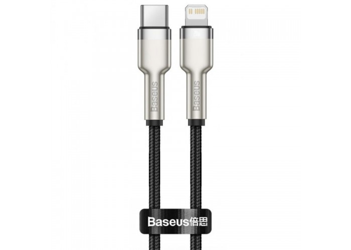 Дата кабель Baseus Cafule Series Metal Type-C to Lightning PD 20W (1m) (CATLJK-A)