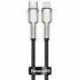 Дата кабель Baseus Cafule Series Metal Type-C to Lightning PD 20W (1m) (CATLJK-A)