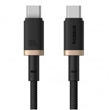 Дата кабель Baseus Dura Series Fast Charging Type-C to Type-C 100W (2m) (P10377803)  Gold / Black - 00000080561_2