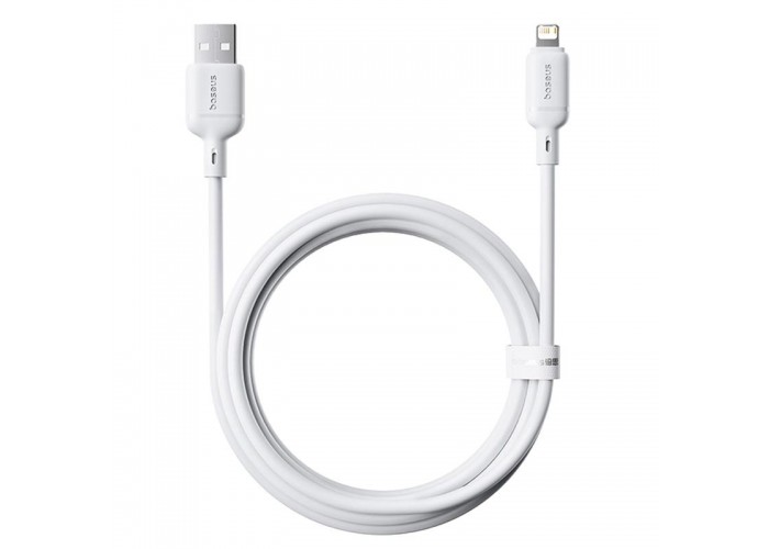Дата кабель Baseus Silky Series OS Fast Charging USB to Lightning 2.4A (2m) (P1037770)