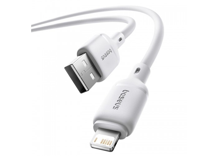 Дата кабель Baseus Silky Series OS Fast Charging USB to Lightning 2.4A (2m) (P1037770)