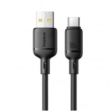 Дата кабель Baseus Silky Series OS Fast Charging USB to Type-C 100W (2m) (P10377703)  Cluster Black - 00000076493_1