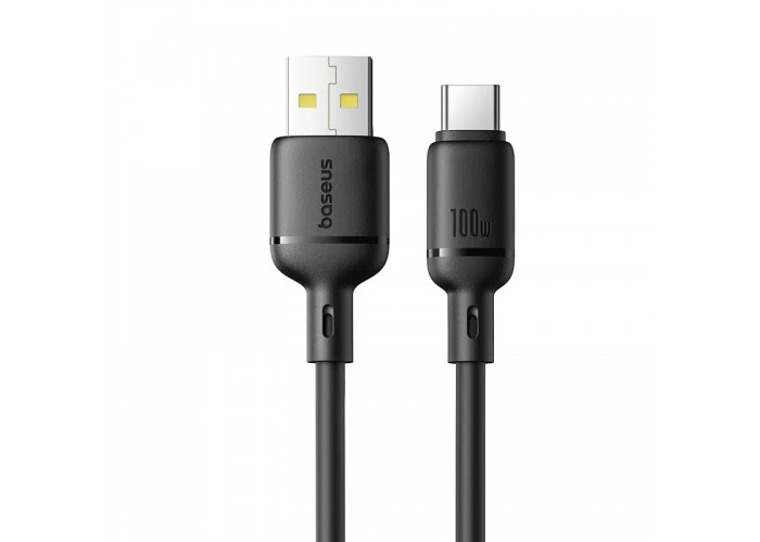 Дата кабель Baseus Silky Series OS Fast Charging USB to Type-C 100W (2m) (P10377703)
