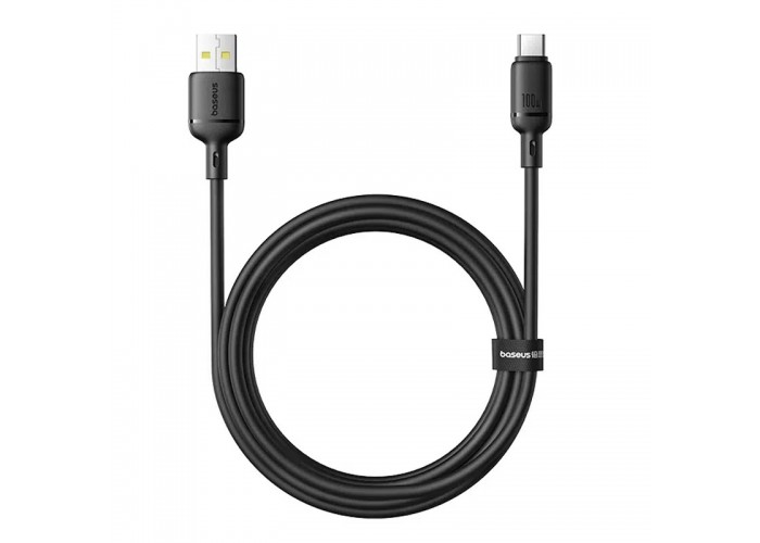 Дата кабель Baseus Silky Series OS Fast Charging USB to Type-C 100W (2m) (P10377703)