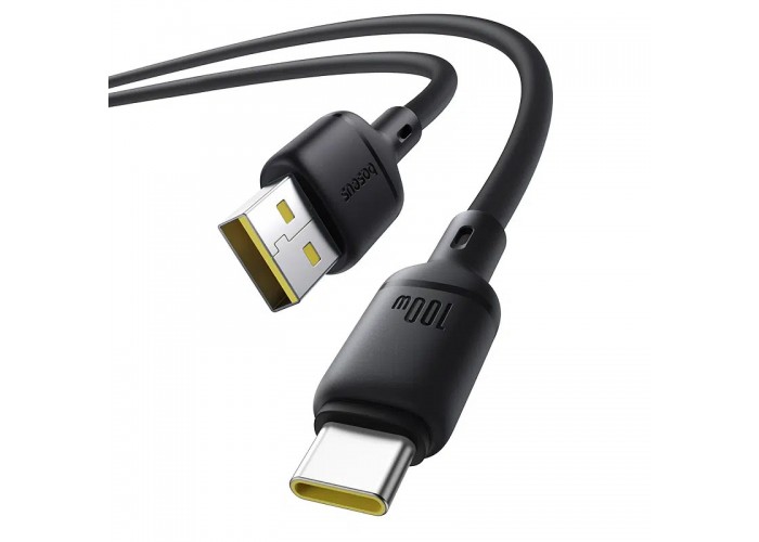 Дата кабель Baseus Silky Series OS Fast Charging USB to Type-C 100W (2m) (P10377703)
