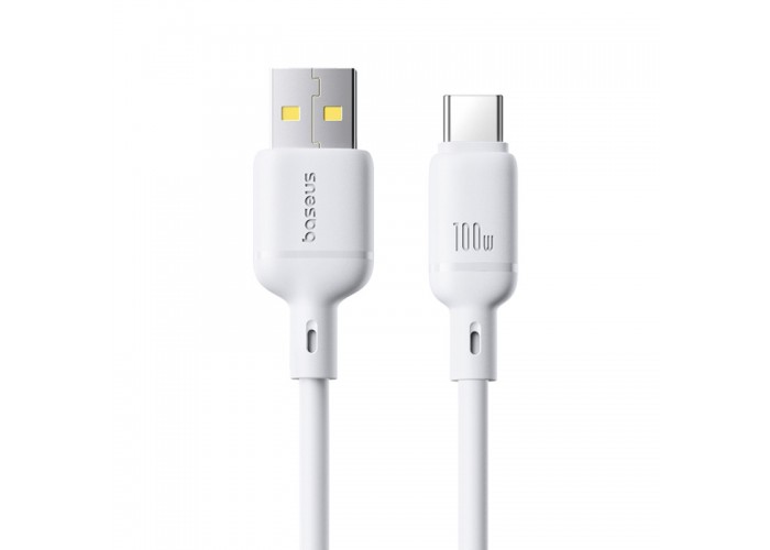 Дата кабель Baseus Silky Series OS Fast Charging USB to Type-C 100W (2m) (P10377703)