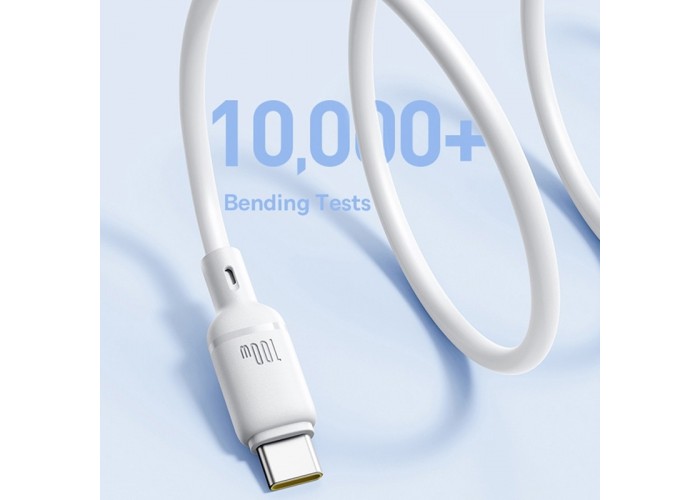 Дата кабель Baseus Silky Series OS Fast Charging USB to Type-C 100W (2m) (P10377703)