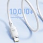 Дата кабель Baseus Silky Series OS Fast Charging USB to Type-C 100W (2m) (P10377703)