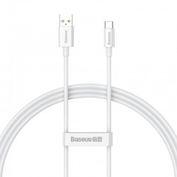 Дата кабель Baseus Superior Series Fast Charging USB to Type-C 100W (1.5m) (P10320102214)  Moon White - 00000082254_2