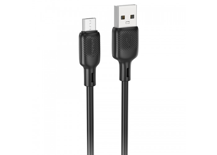 Дата кабель Borofone BX113 Lenny USB to MicroUSB 2.4A (2m)