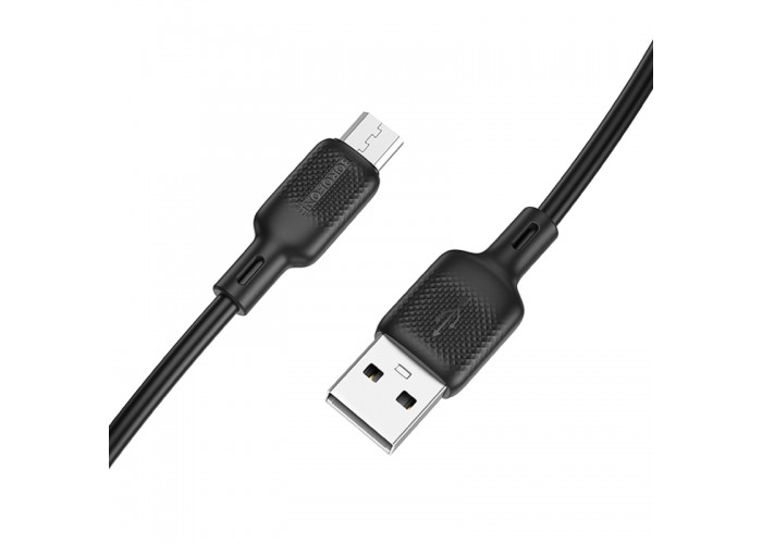 Дата кабель Borofone BX113 Lenny USB to MicroUSB 2.4A (2m)