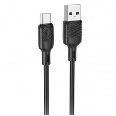 Дата кабель Borofone BX113 Lenny USB to Type-C 3A (1m)  Black - 00000086388_1