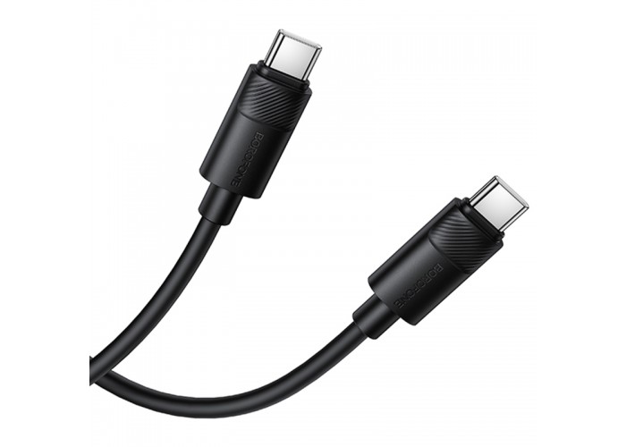 Дата кабель Borofone BX123 Leya Type-C to Type-C 60W (1m)