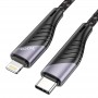 Дата кабель Hoco U95 Freeway 4in1 USB/Type-C to Type-C/Lightning 60W (1.2m)