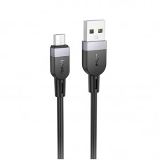 Дата кабель Hoco X109 Energy silicone USB to MicroUSB (2m)  Black - 00000077102_1