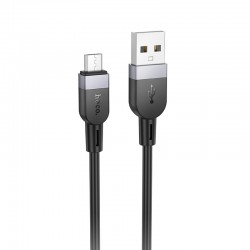 Дата кабель Hoco X109 Energy silicone USB to MicroUSB (2m)  Black - 00000077102_1