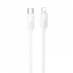 Дата кабель Hoco X114 Energy Type-C to Lightning 27W (1m)  White - 00000077151_1