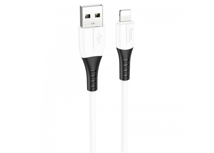 Дата кабель Hoco X82 Silicone USB to Lightning 2.4A (1m)