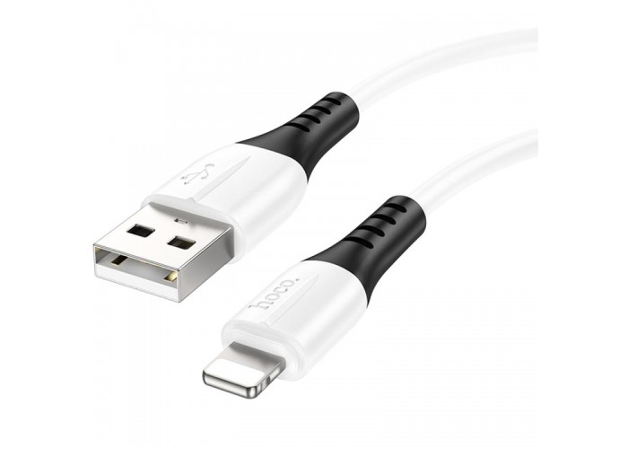 Дата кабель Hoco X82 Silicone USB to Lightning 2.4A (1m)