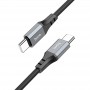 Дата кабель Hoco X86 Spear Type-C to Type-C 60W (1m)