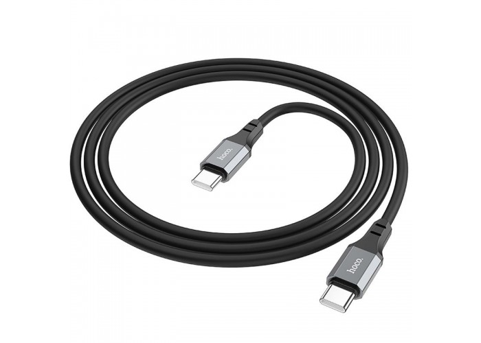 Дата кабель Hoco X86 Spear Type-C to Type-C 60W (1m)