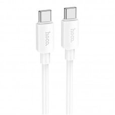 Дата кабель Hoco X96 Hyper Type-C to Type-C 60W (1m)  White - 00000071461_2