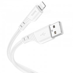 Дата кабель Hoco X97 Crystal color USB to Lightning (1m)  White - 00000066087_4