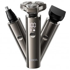 Электроброритва Hoco HP36 3in1 Shaver & Trimmer 600 mAh  Metal gray - 00000081798_1