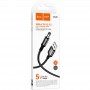 Кабель живлення для роутера/модема Hoco X129 Advantage USB-DC 5V (1m)