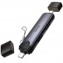 Картридер Hoco HB56B Victory 5in1 Type-C/Lightning to SD/TF3.0 + USB 2.0