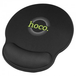 Килимок для мишки Hoco GM30 (230*215mm) with wrist rest  Black - 00000073154_1