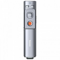 Лазерна указка Baseus Orange Dot Wireless Presenter (Red Laser) (WKCD)  Grey - 00000087584_1