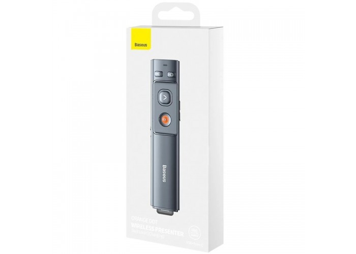 Лазерна указка Baseus Orange Dot Wireless Presenter (Red Laser) (WKCD)