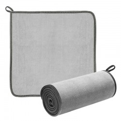 Мікрофібра Baseus Easy life car washing towel (2pcs) (400*400mm) (CRXCMJ-0G)  Grey - 00000076501_1