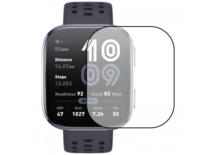 Полімерна плівка 3D (full glue) (тех.пак) для Xiaomi Amazfit Bip Max