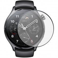 Полімерна плівка 3D (full glue) (тех.пак) для Xiaomi Watch S1 Pro  Чорний - 00000064034_1
